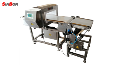 Industrial Metal Detector with dropdown rejector