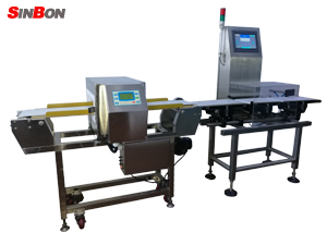 Combination Metal Detector and Check Weigher