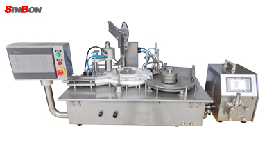 Combination Automatic Vial Liquid Filling and Capping Machine